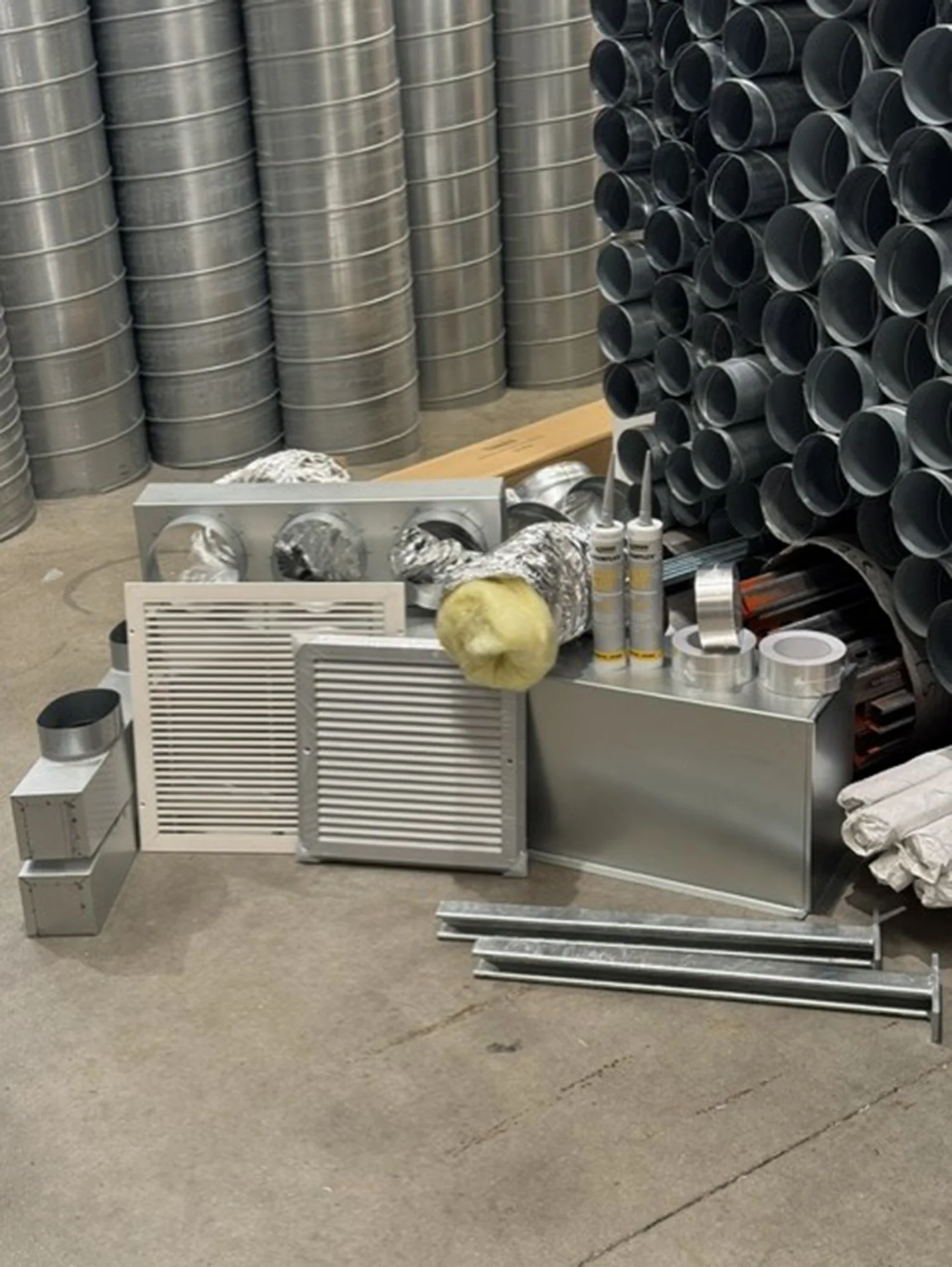 Ducting, fittings and accessories