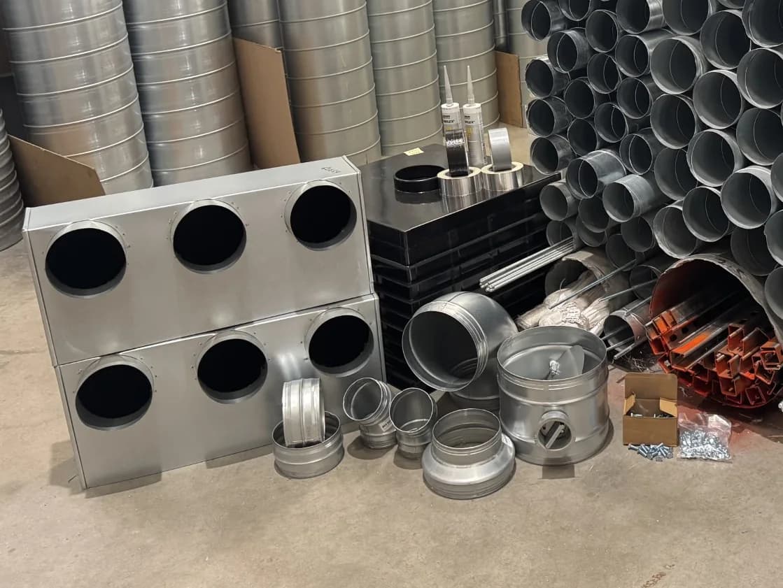 Spiral Ducting and Fixings