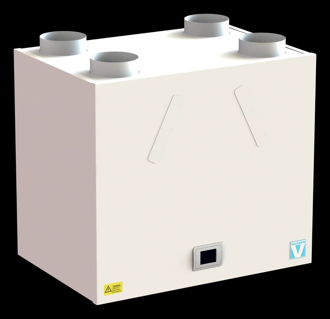 Vertical MVHR unit